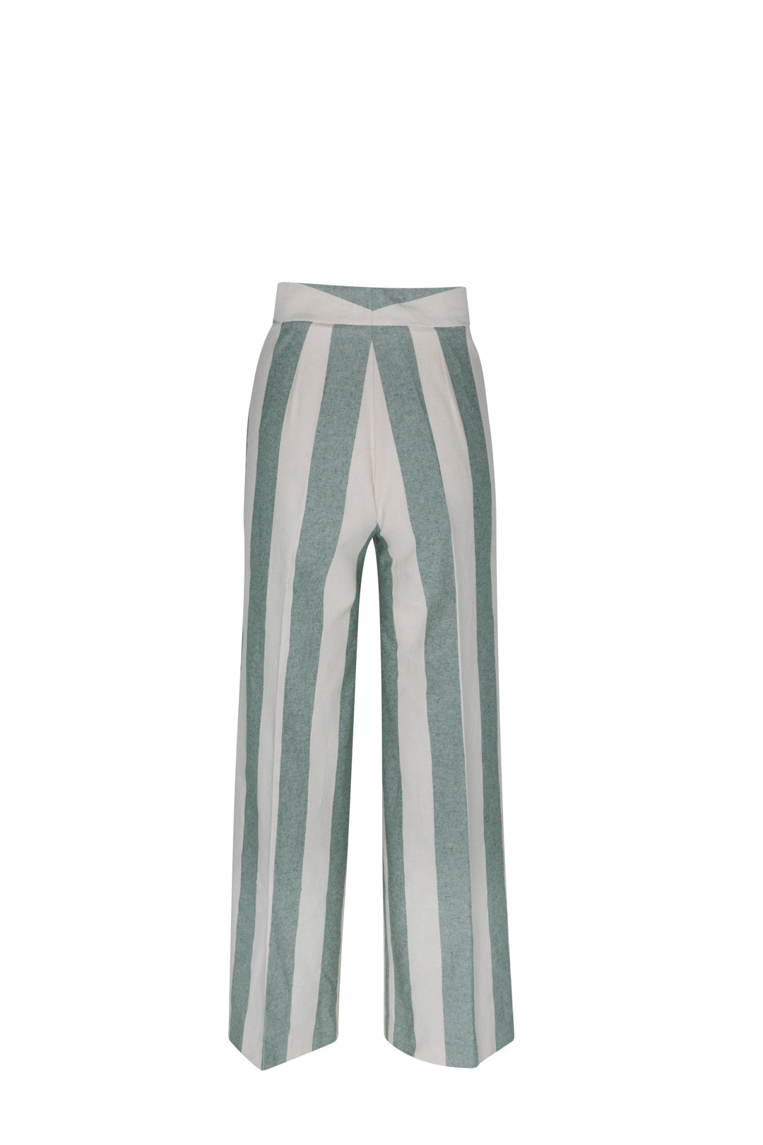 SCAR PANTS WITH GREEN STR